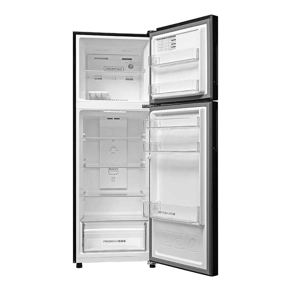 Haier 240L 2 Star Frost Free Double Door Top Mounted Refrigerator - HRF-2902BGB-P